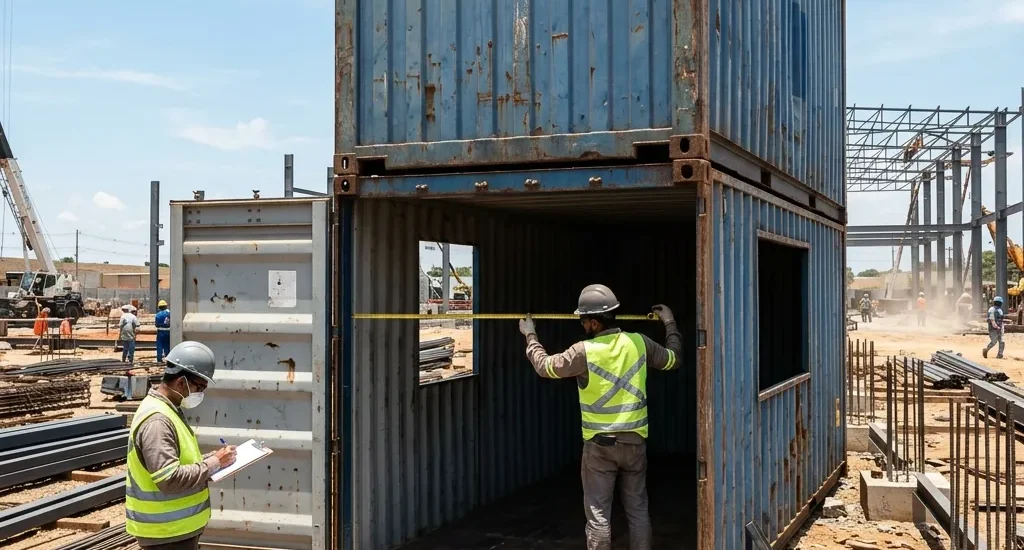 Uso de Containers na Construção Civil
