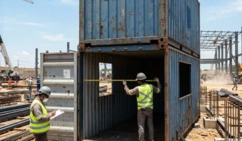 Uso de Containers na Construção Civil
