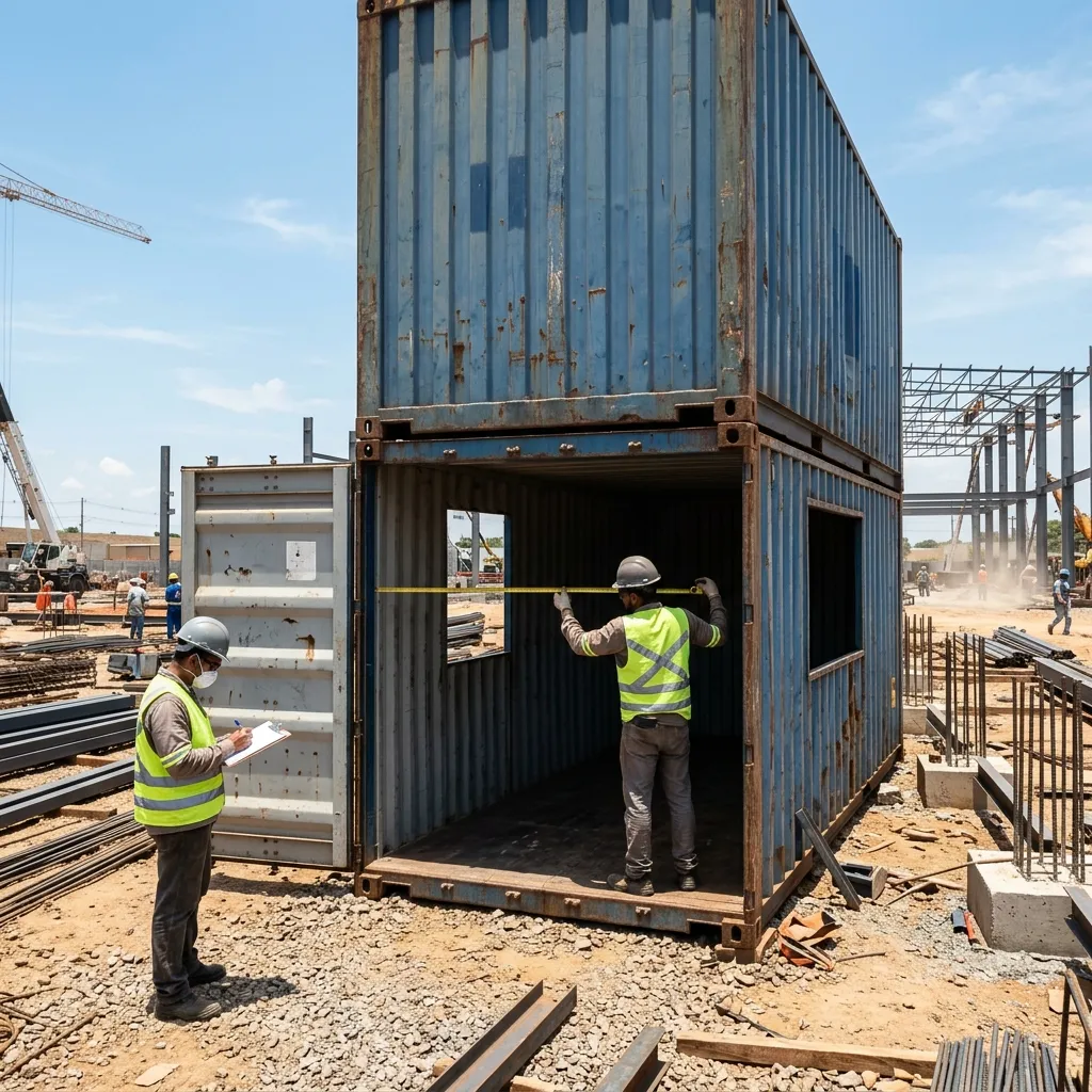 Uso de Containers na Construção Civil